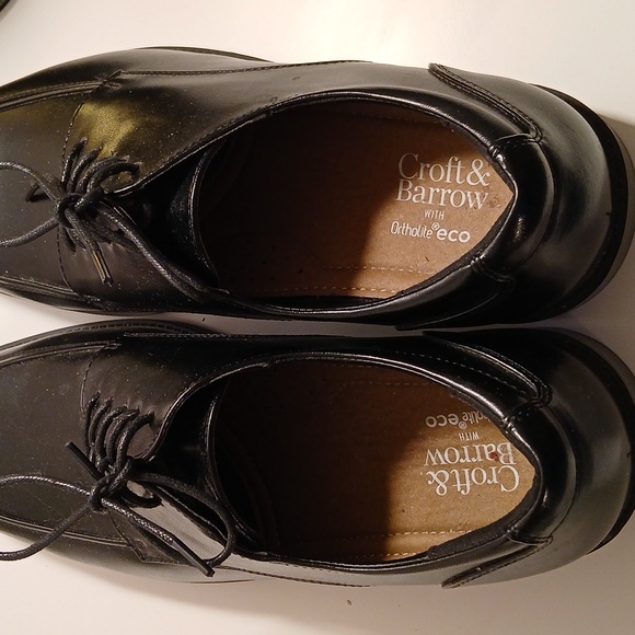 Croft & Barrow with ortholite  12 Medium Black NEW - Picture 3 of 6